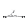 AKRAPOVIC / TITANIUM TURBO-BACK EXHAUST SYSTEM / NO TIPS (ME-NI/T/1) *** NISSAN GTR (2008-2021) R35
