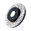 STOPTECH / DRILLED & SLOTTED / REAR BRAKE ROTOR / SOLD AS SINGLE (127.47020) *** SUBARU WRX STI (2004)