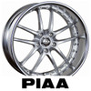 PIAA WHEELS - SUPER ROZZA - SILVER COLOR (18 x 7.5) +48 ET (5 X 114.3 MM) WITH 60 MM LIP