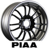 PIAA WHEELS - FR7 - GUN METALLIC COLOR (17 X 7.5) +42 ET (4 X 100 MM)