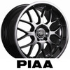 PIAA WHEELS - SPORT MESH - HYPER BLACK COLOR (18 X 7.5) +42 ET (4 X 100 MM)