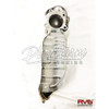 RV6 (DP-ARD15-18) POLISH CERAMIC COATED, CATLESS DOWN-PIPE, HONDA ACCORD (2018-19) 1.5L TURBO