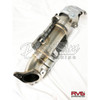 RV6 (DP-ARD15-18) POLISH CERAMIC COATED, CATLESS DOWN-PIPE, HONDA ACCORD (2018-19) 1.5L TURBO