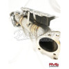 RV6 (DP-ARD15-18) POLISH CERAMIC COATED, CATLESS DOWN-PIPE, HONDA ACCORD (2018-19) 1.5L TURBO