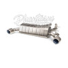 AKRAPOVIC / TITANIUM REAR SECTION EXHAUST SYSTEM (S-TY/T/1H) *** TOYOTA GR SUPRA (2020-2023) 3.0L TURBO