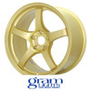 GRAM LIGHTS WHEELS - 57CR - GOLD (18 X 9.5) +38 ET (5 X 100 MM) 65 CB / WGCRX38DEGP