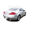 BORLA / S-TYPE / TRUE DUAL CAT-BACK EXHAUST SYSTEM (140057) *** INFINITI G35 COUPE (2003-2007)