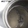 CTS / HIGH FLOW CATTED DOWN-PIPE (CTS-EXH-DP-0024-S-CAT) *** TOYOTA GR SUPRA (2020-2023) 3.0L TURBO