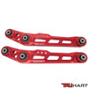 TRUHART / REAR LOWER CONTROL ARMS / ANODIZED RED / SOLD AS PAIRS (TH-H101-RE) *** HONDA CIVIC (1988-1991)