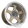 SK FORGED WHEELS / GT2 / DEEP DISH MONO BLOCK / CHAMPAGNE COLOR (18 X 9.5) +00 ET (5 X 114.3 / 5 X 112 MM)