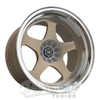 SK FORGED WHEELS / GT2 / DEEP DISH MONO BLOCK / CHAMPAGNE COLOR (18 X 10.5) +15 ET (5 X 114.3 / 5 X 112 MM)