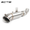 CTS / CATLESS DOWN-PIPE (CTS-EXH-DP-0024-S) *** TOYOTA GR SUPRA (2020-2023) 3.0L TURBO