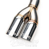 COBB / CAT-BACK EXHAUST SYSTEM / DUAL TIPS (552101) *** MITSUBISHI LANCER EVO 10 (2008-2015) 2.0L TURBO