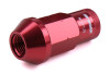 WORK WHEELS / RS-R LUG NUTS / WITH WHEEL LOCKS (M12 X 1.50) OPEN END / RED COLOR