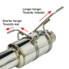 REMARK / R1 SPEC / SINGLE CAT-BACK EXHAUST SYSTEM / TITANIUM BLUE TIP (RK-C1076S-03T) *** SUBARU WRX (2022-2026) 2.4L TURBO