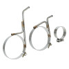 REMARK / R1 SPEC / SINGLE CAT-BACK EXHAUST SYSTEM / TITANIUM BLUE TIP (RK-C1076S-03T) *** SUBARU WRX (2022-2026) 2.4L TURBO
