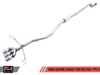AWE / TRACK EDITION / CAT-BACK EXHAUST SYSTEM / TRIPLE BLACK TIPS (3020-53002) *** HONDA CIVIC TYPE-R (2017-2021) FK8 / 2.0L TURBO