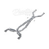 MBRP / CAT-BACK EXHAUST SYSTEM / MID-PIPE WITHOUT RESONATORS / POLISH TIPS (S4404304) *** INFINITI Q60 COUPE (2017-2022) 3.0L TURBO