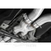 MBRP / CAT-BACK EXHAUST SYSTEM / MID-PIPE WITHOUT RESONATORS / CARBON FIBER TIPS (S44043CF) *** INFINITI Q60 COUPE (2017-2022) 3.0L TURBO