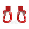 AFE / FRONT TOW HOOKS / RED COLOR (450-72T001-R) *** TOYOTA TUNDRA (2022-2026) 3.5L TURBO