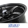 GRAM LIGHTS WHEELS - 57CR - GLOSS BLACK (18 X 9.5) +38 ET (5 X 120 MM) 75 CB / WGCRX38WGX