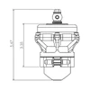 TIAL / Q.11 / 50 MM BOV / BLOW OFF VALVE / 11 PSI SPRING / SILVER COLOR (002571)