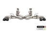 CORSA / PRO SERIES / CAT-BACK EXHAUST SYSTEM / WITH NPP VALVES / STAINLESS CHROME TIPS (21100) *** CHEVROLET CORVETTE C8 (2020-2024) 6.2L ENGINE