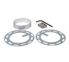 NRG / STEERING WHEEL QUICK RELEASE HUB / MINT BLUE BODY / TITANIUM RING (SRK-200MF)