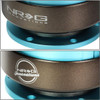 NRG / STEERING WHEEL QUICK RELEASE HUB / MINT BLUE BODY / TITANIUM RING (SRK-200MF)