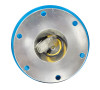 NRG / STEERING WHEEL QUICK RELEASE HUB / SILVER BODY / BLUE RING (SRK-100-BL)