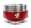 NRG / STEERING WHEEL QUICK RELEASE HUB / SILVER BODY / RED RING (SRK-100-RD)