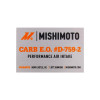 MISHIMOTO / COLD AIR INTAKE SYSTEM / WRINKLE BLACK PIPING (MMAI-FIST-16-WBK) *** FORD FIESTA ST (2014-2019) 1.6L TURBO