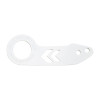 NRG / UNIVERSAL REAR TOW HOOK / WHITE COLOR (TOW-110WT)