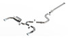 BORLA / CAT-BACK EXHAUST SYSTEM / BLACK TIPS (140925BC) *** HYUNDAI ELANTRA-N (2022-2025) 2.0L TURBO