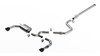 BORLA / CAT-BACK EXHAUST SYSTEM / BLACK TIPS (140925BC) *** HYUNDAI ELANTRA-N (2022-2025) 2.0L TURBO