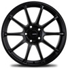 AVID1 WHEELS - AV27 - MATTE BLACK COLOR (17 X 8.0) +35 ET (5 X 114.3 MM) 73.1 CB