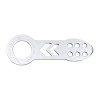 NRG / UNIVERSAL FRONT TOW HOOK / CHROME FINISH (TOW-100CH)