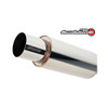 GREDDY / REVOLUTION RS / UNIVERSAL STAINLESS STEEL MUFFLER / 3.00 INCH INLET / 4.00 INCH TIP (11001130)