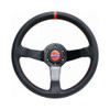 SPARCO / CHAMPION / 330 MM STEERING WHEEL / BLACK LEATHER / RED STITCHING (015R330CHAMPION)