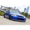 VIS RACING (SPOON STYLE) CARBON FIBER FRONT LIP, HONDA CIVIC (1996-98)