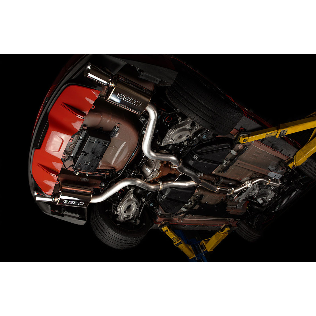 COBB / STAINLESS STEEL / CAT-BACK EXHAUST SYSTEM (5M2150) *** FORD MUSTANG ECOBOOST (2015-2023) 2.3L TURBO