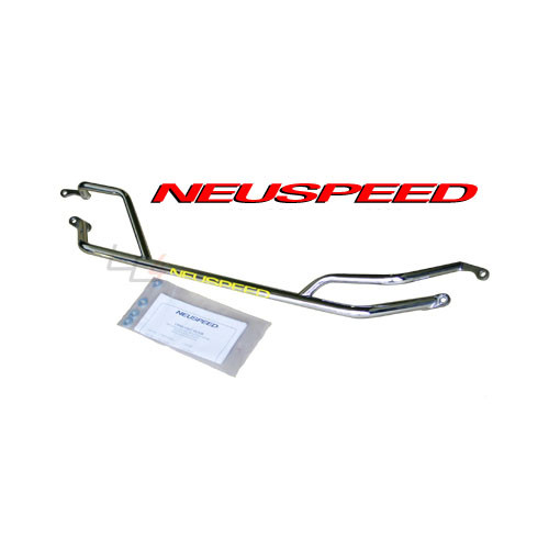 NEUSPEED (35.20.80P) FRONT UPPER STRUT TOWER BAR, CHROME FINISH, HONDA PRELUDE (1992-96) NON-VTEC