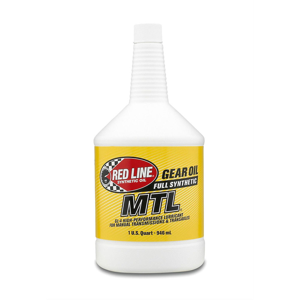 RED LINE (SAE 75W-80) MTL / MANUAL TRANSMISSION FLUID / DIFFERENTIAL / SYNTHETIC GEAR OIL (50204) *** 1 QUART ***
