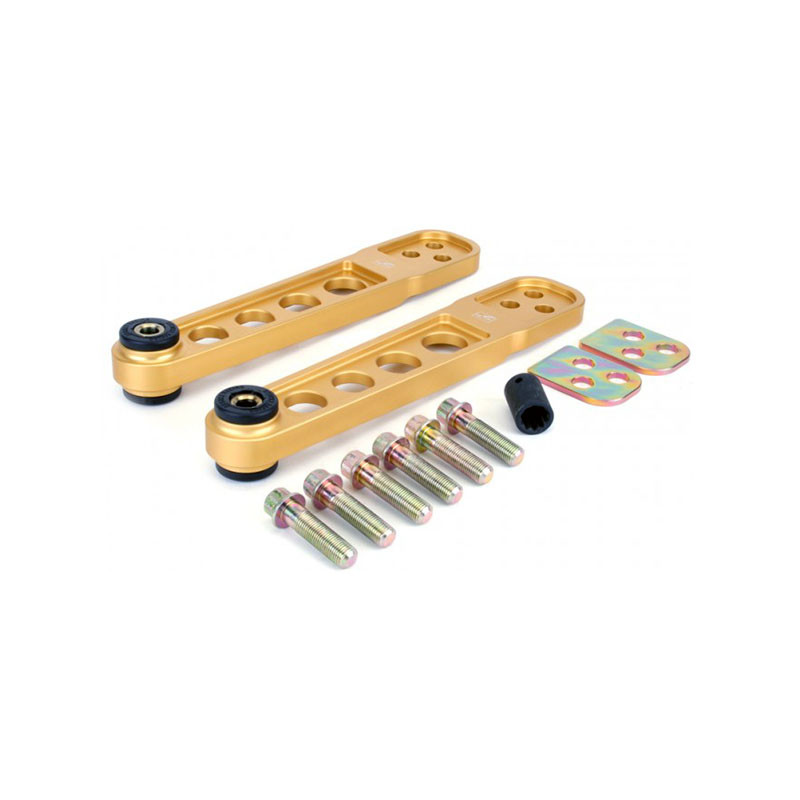 SKUNK2 / REAR LOWER CONTROL ARMS / GOLD COLOR (542-05-0210) *** ACURA RSX (2002-2006)