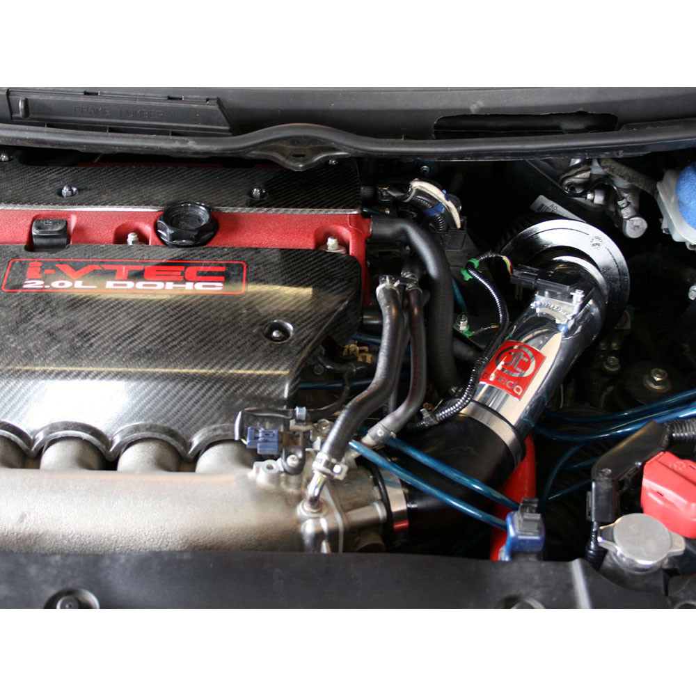 AFE / TAKEDA SHORT RAM AIR INTAKE / PRO-S DRY FILTER / CHROME PIPING (TR-1004P) *** HONDA CIVIC SI (2006-2011) 2.0L / K20 ENGINE
