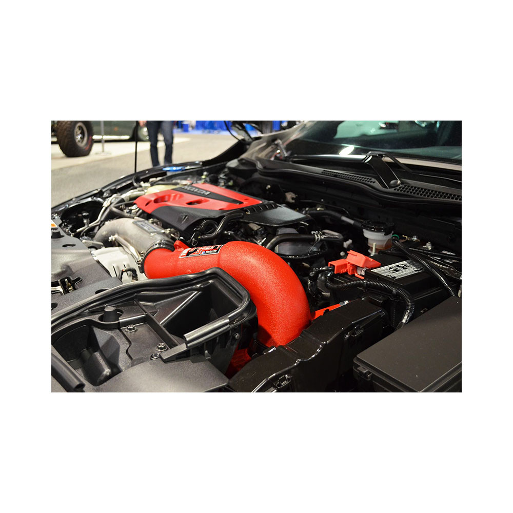 INJEN / SHORT RAM AIR INTAKE SYSTEM / WRINKLE RED PIPING (SP1583WR) *** HONDA CIVIC TYPE-R (2017-2021) 2.0L TURBO FK8