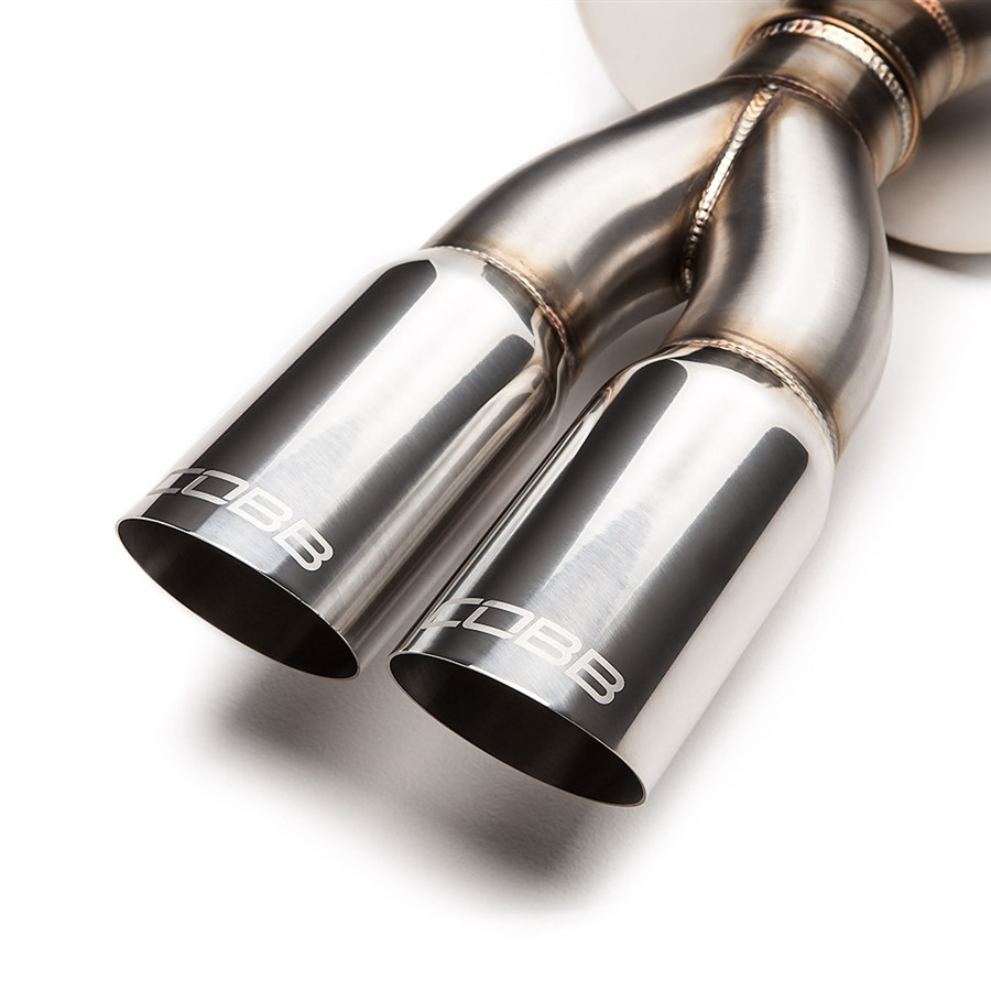 COBB / STAINLESS STEEL / TURBO-BACK EXHAUST SYSTEM (FOR001FI0TB) *** FORD FIESTA ST (2014-2019) 1.6L TURBO