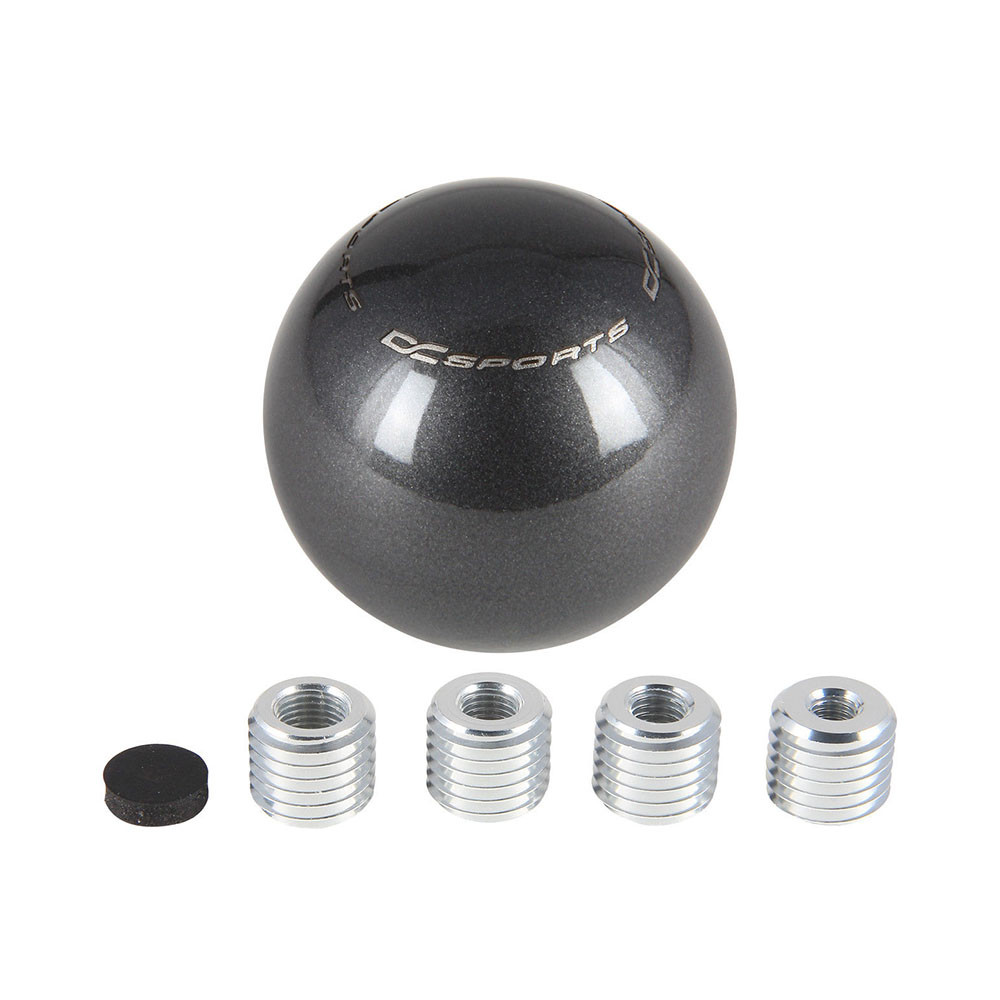 DC SPORTS / WEIGHTED SHIFT KNOB / GUN METAL COLOR (SKB1000) *** UNIVERSAL APPLICATIONS (M8, M10, M12)