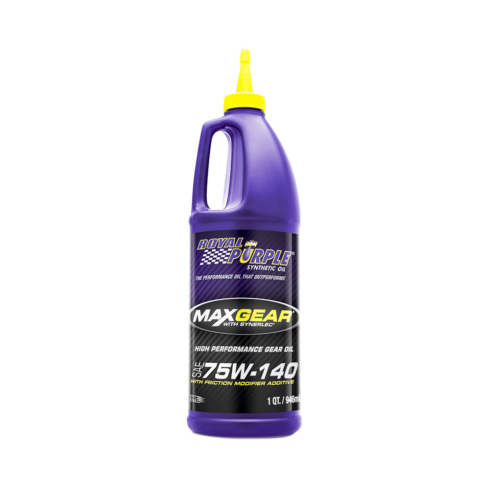 ROYAL PURPLE (SAE 75W-140) MAX GEAR, HIGH PERFORMANCE GEAR OIL (01301) QUART