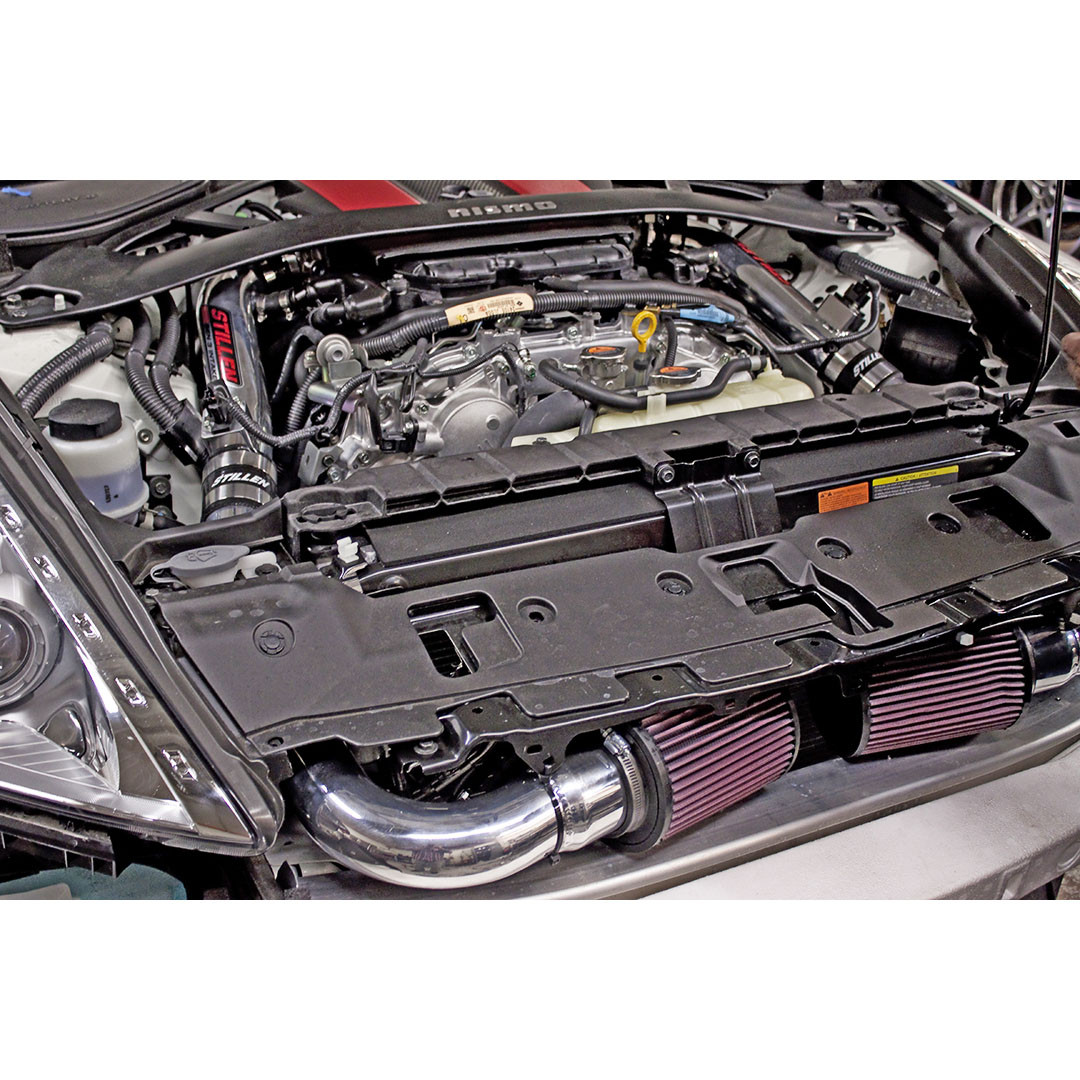STILLEN / LONG TUBE / COLD AIR INTAKE SYSTEM WITH OILED FILTER (402852) *** NISSAN 370Z (2009-2020) VQ37VHR ENGINE